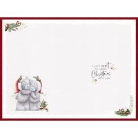 Handsome Fiancé Handmade Me to You Bear Christmas Card Extra Image 1 Preview